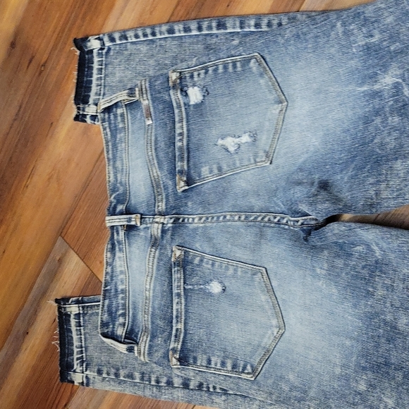 Kancan distressed skinny jeans. Button fly - Picture 5 of 5